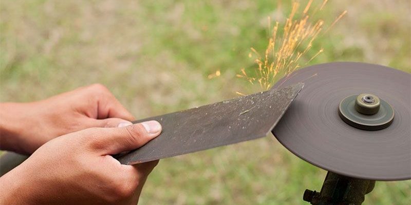best lawn mower blade sharpener